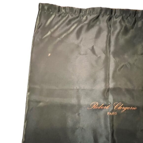 ROBERT CLERGERIE Paris Drawstring Dust Bag Purse Handbag Shoes Storage 23x17.5" - Picture 5 of 9